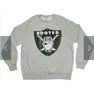 Raiders Style Rooted Pull Over Sweatshirt by ELM